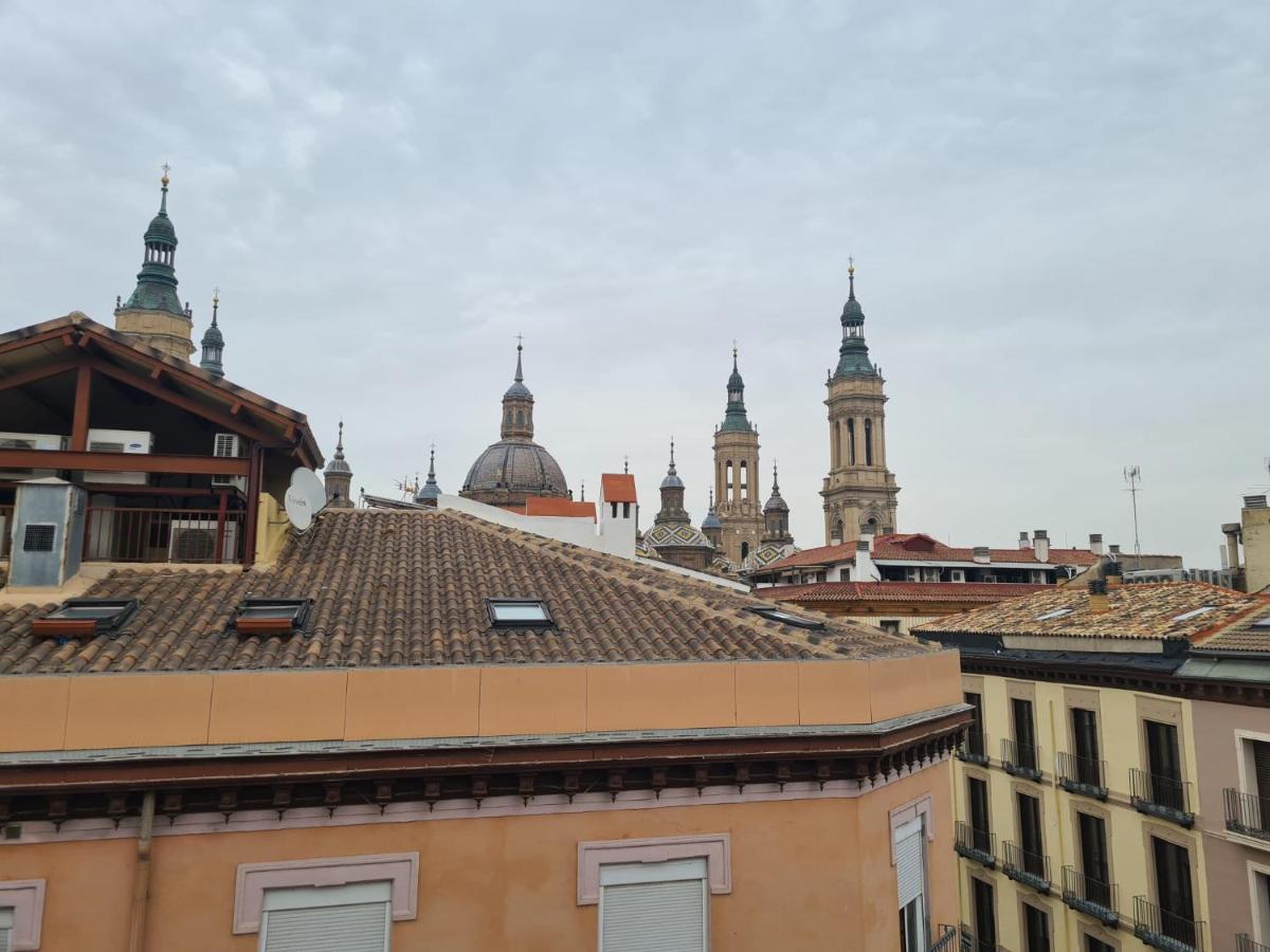 Dos Torres Atico Abuhardillado En Calle Alfonso I Zaragoza Exteriör bild
