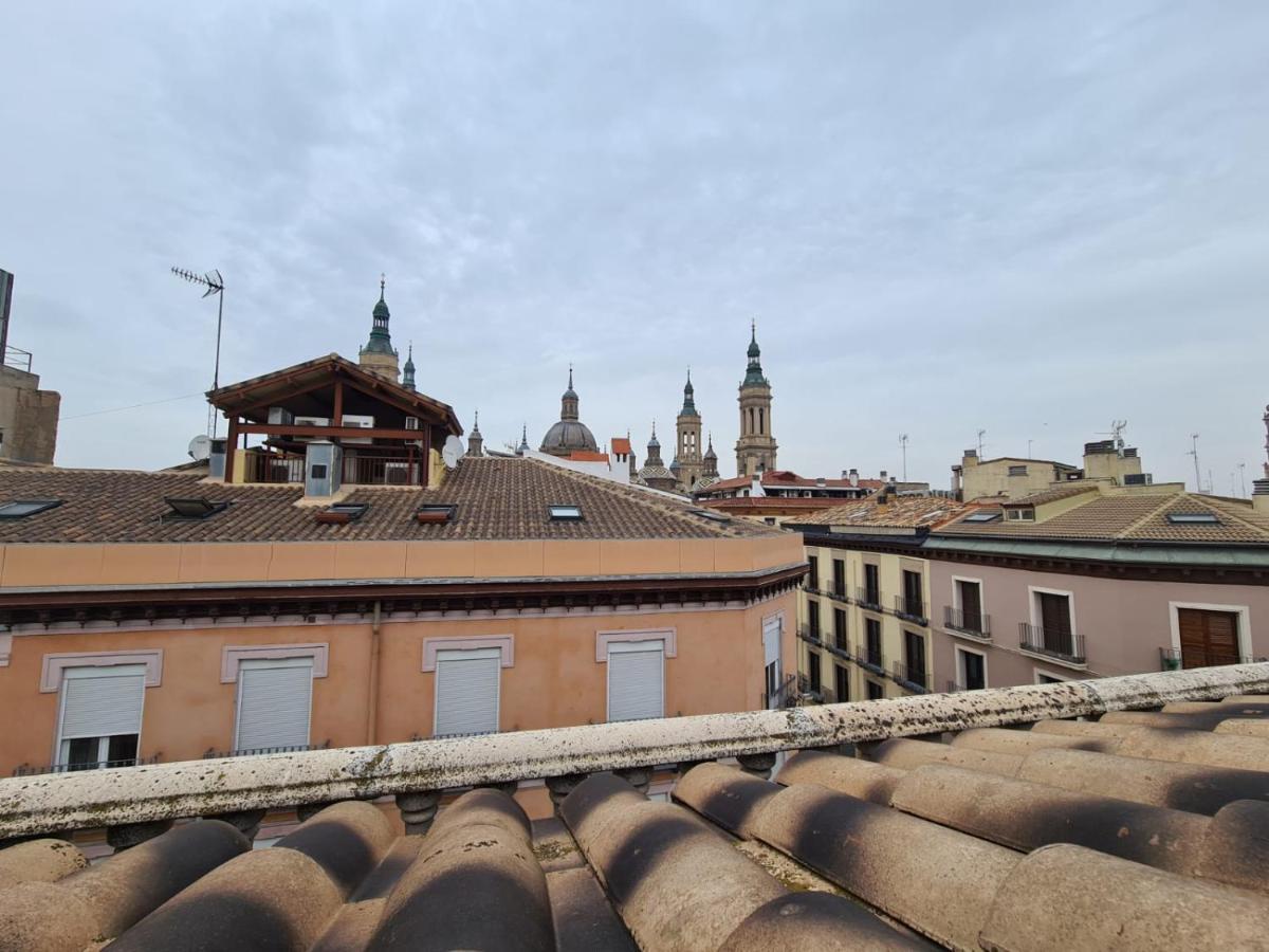 Dos Torres Atico Abuhardillado En Calle Alfonso I Zaragoza Exteriör bild